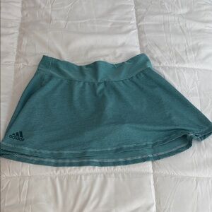 Adidas Turquoise Striped Skort